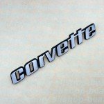 Corvette Rear Bumper Emblems for 1976-1979 C3