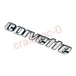 Chrome Rear Bumper Emblems for 1976-1979 C3 Corvette