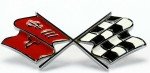 1968-1972 Corvette C3 Hood Emblem with Flags