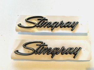 1969-1973 Corvette C3 Stingray Emblem Badges