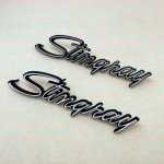 1969-1973 Corvette C3 Stingray Emblems Badges Set