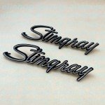 1969-1973 Corvette C3 Stingray Emblems Badges Set