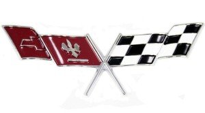 1979 C3 Corvette Gas Door Emblem Badge