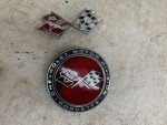 1973-74 C3 Corvette Front & Fuel Lid Emblems