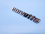 C3 Corvette Rear Bumper Emblems 1976-1979