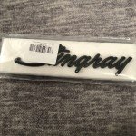 1969-1973 Corvette C3 Stingray Emblems - Matte Black