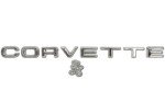 1974-1975 C3 Corvette Rear Bumper Emblem Set
