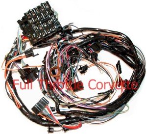 1976 Corvette C3 Dash Wiring Harness Manual
