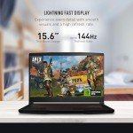MSI GF63 Gaming Laptop with RTX 4050 and i7