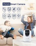 MUBVIEW 2K Pet & Home Security Camera Bundle