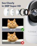 MUBVIEW 2K Pet & Home Security Camera Bundle