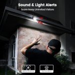 AOSU 3K Smart Outdoor Security Cameras - 2 Pack
