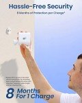 AOSU Wireless Security Cameras - 2K HD Night Vision