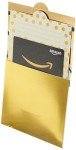 Amazon Gift Card in Gold Dot Reveal Design