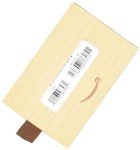 Amazon Gift Card in Classic Faux Wood Box