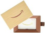 Amazon Gift Card in Classic Faux Wood Box