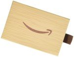 Amazon Gift Card in Classic Faux Wood Box