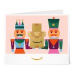Amazon Gift Card Nutcracker Holiday Design