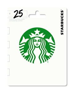 Starbucks $25 Gift Card for Coffee Lovers