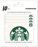 Starbucks Gift Cards Bundle - Enjoy Anytime!