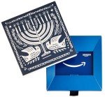 Amazon Gift Card in Hanukkah Menorah Box