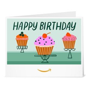 Amazon Gift Card - Birthday Celebration (Printable)