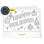 Personalized Amazon Gift Card - Holiday Ornaments