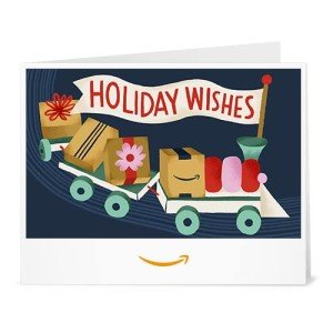 Amazon Gift Card - Holiday Train Printable Design