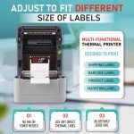 Mini WiFi Shipping Label Printer for Multiple Platforms