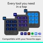 Logitech MX Creative Console with 9 Custom Keys