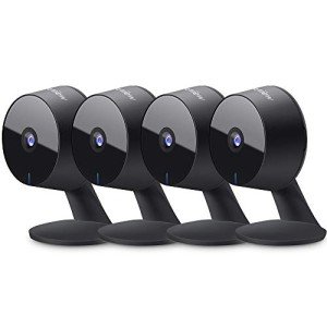 4-Pack 1080P Wi-Fi Security Cameras with Alexa Support