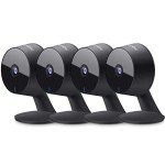 4-Pack 1080P Wi-Fi Security Cameras with Alexa Support