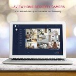 4-Pack 1080P Wi-Fi Security Cameras with Alexa Support