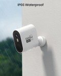 Wireless Security Camera - 3K Ultra HD, Motion Detection