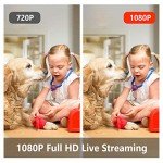 4-Pack 1080P Wi-Fi Security Cameras with Alexa Support