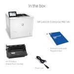 HP LaserJet M611dn Monochrome Printer with Ethernet