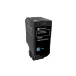Lexmark CX725 High Yield Cyan Toner Cartridge