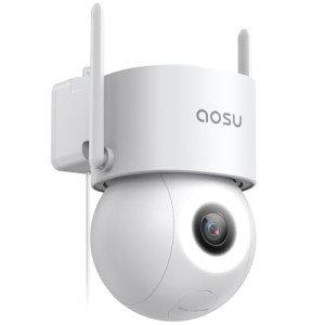 AOSU 3K Smart Outdoor Security Camera with Alerts