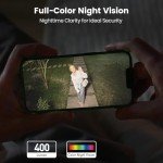 AOSU 3K Smart Outdoor Security Camera with Alerts
