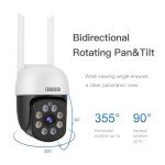 WiFi PTZ Security Camera with Alexa Compatibility