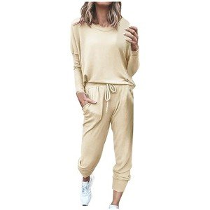 AI-Powered Women's Fall Loungewear Set: Stylish Comfort