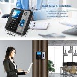 HapAttend Fingerprint Time Clock for Small Business