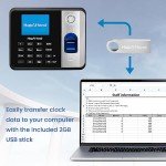 HapAttend Fingerprint Time Clock for Small Business