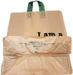 Bulk Reusable Kraft Shopping Bags - 250 Count