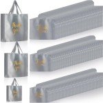 Thank You Bags Bulk Set with Handles - 200 Pcs