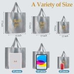 Thank You Bags Bulk Set with Handles - 200 Pcs