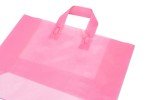 16x6x12 Heavy Duty Frosted Pink Gift Bags