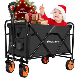 Compact Collapsible Wagon for Easy Grocery Transport