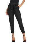 AI-Enhanced Women's High-Waisted Cropped Pants