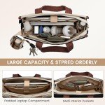 Stylish 15.6-Inch Laptop Tote Bag for Women
